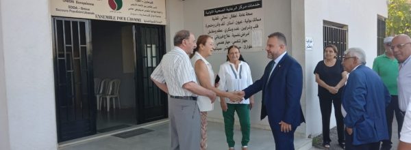 مركز الرعاية الصحية الاولية في فرع الكورة يستقبل سعادة النائب أديب عبد المسيح