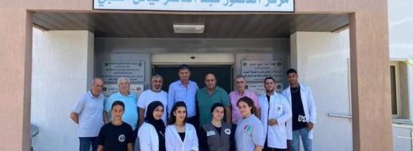 حملة فحوصات مخبرية مجانية، في مركز الدكتور عبد الناصر فياض الطبي – أنصار