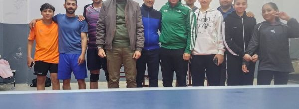 زيارة رئيس لجنة محافظة بيروت في الاتحاد اللبناني لكرة الطاولة