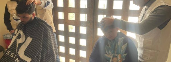 زيارة مراكز الايواء في تكميلية حلبا الرسمية ومدرسة الشيخ محمد الرسمية