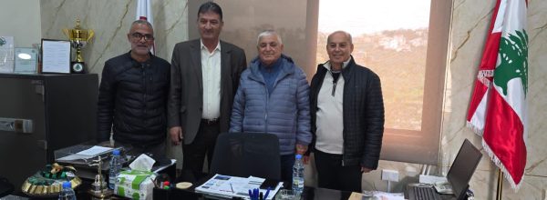 زيارة لرئيس بلدية برجا