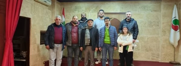 إنشاء غرفة ادارة الكوارث لإيواء النازحين قسرا