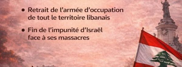 Rally on Sunday, April 19 at 5pm, Square de la République in Paris