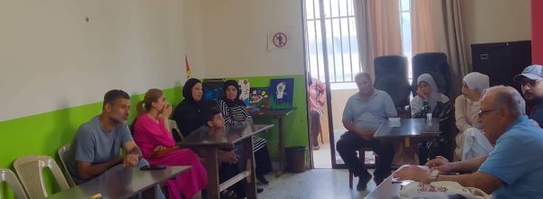النجدة الشعبية تنظم نقاشاً حول حقوق اللاجئين والنازحين في منطقة صيدا.
