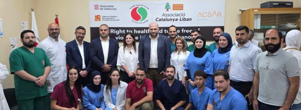 زيارة معالي وزير الصحة ركان ناصر الدين إلى مستشفى النجدة الشعبية في النبطية