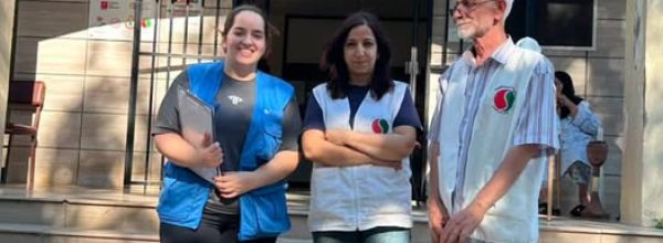 زيارة إلى مركز إيواء النجدة الشعبية في جديتا